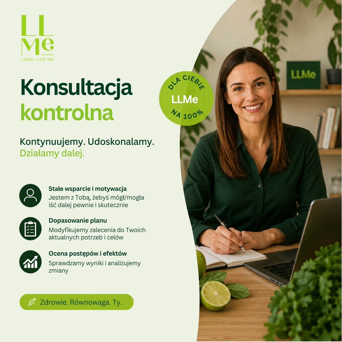 Konsultacja kontrolna / follow-up (~30 min)