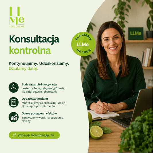Konsultacja kontrolna / follow-up (~30 min)